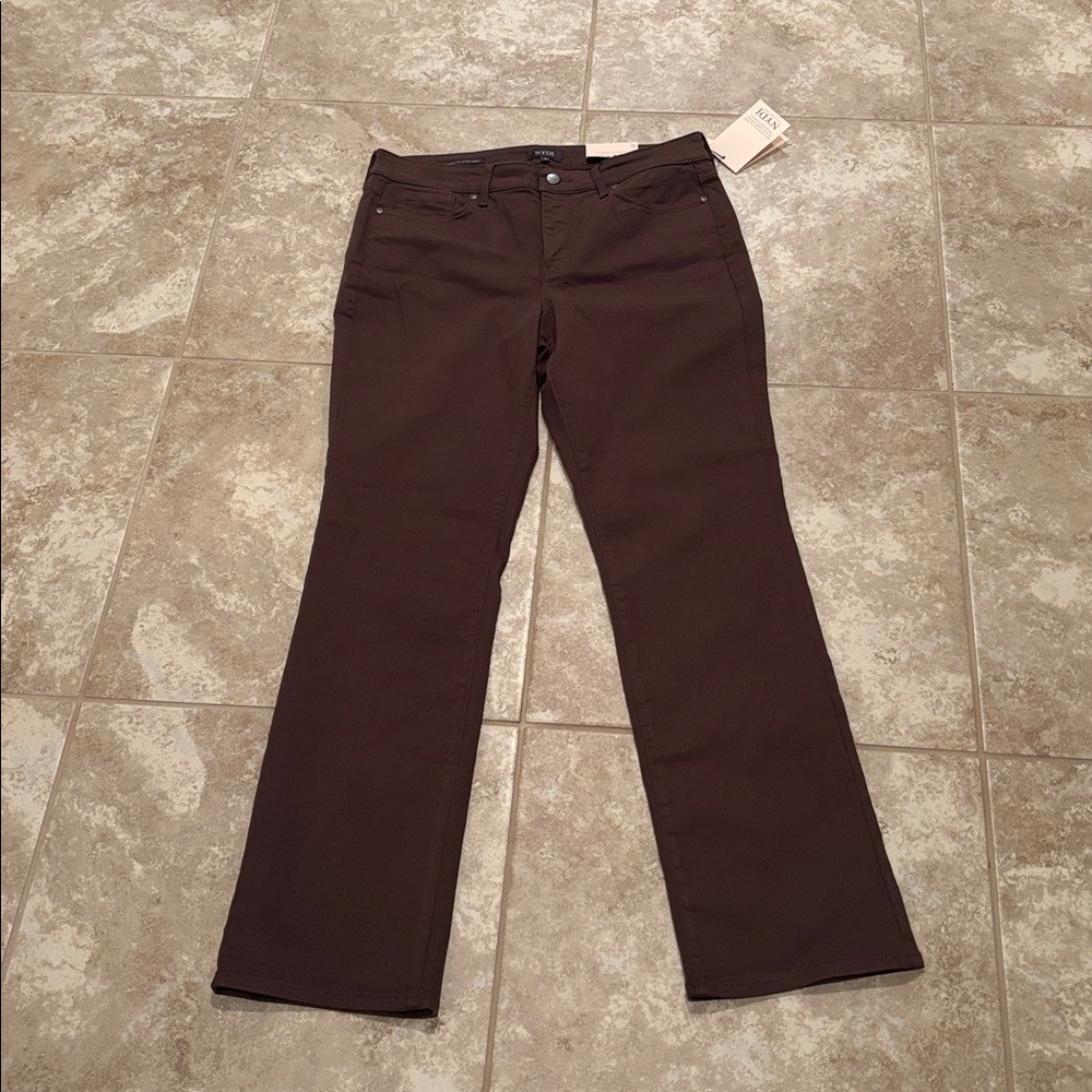 NYDJ Marilyn Straight Leg Jean in size 12 - Picture 3 of 7